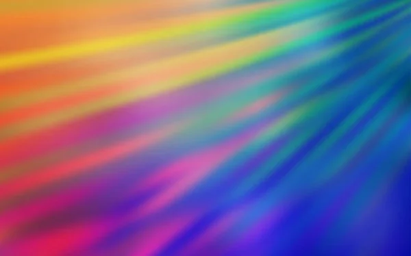 Licht mehrfarbigen Vektor glänzend abstrakten Hintergrund. — Stockvektor