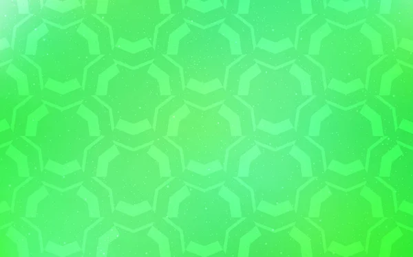 Светло Зеленый Векторный Обратный Ход Мокрыми Линиями Творческая Иллюстрация Полутоновом — стоковый вектор