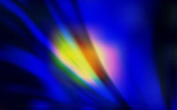 Bleu foncé, Rouge vecteur flou briller fond abstrait . — Image vectorielle