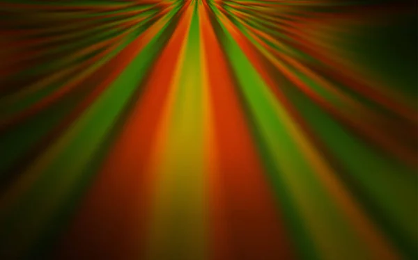 Dark Orange vector blurred shine abstract texture. — Stock Vector