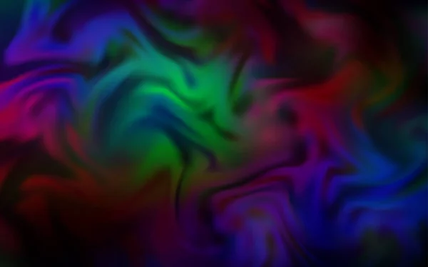 Fond flou vecteur multicolore foncé. — Image vectorielle
