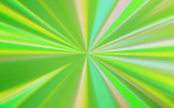 Vetor Verde Claro Embaçado Modelo Ilustração Colorida Abstrata Com Gradiente — Vetor de Stock