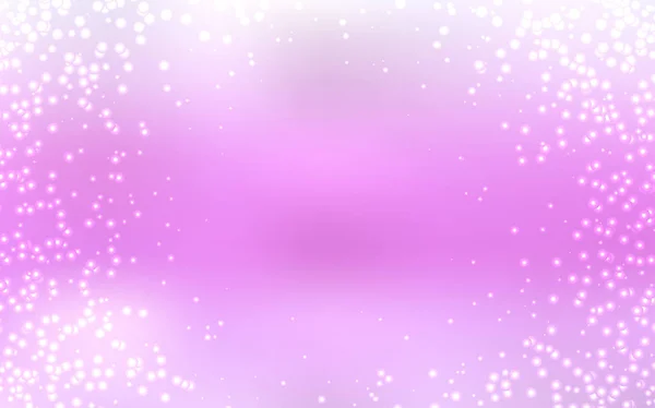 Ανοιχτό ροζ διανυσματικό φόντο με αστέρες του γαλαξία. — Διανυσματικό Αρχείο