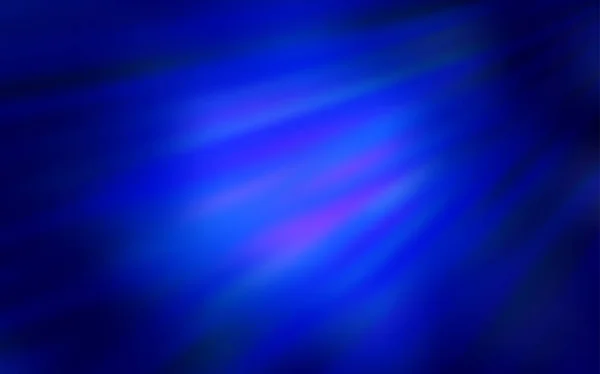 Dark BLUE Vektor Hochglanz abstraktes Layout. — Stockvektor
