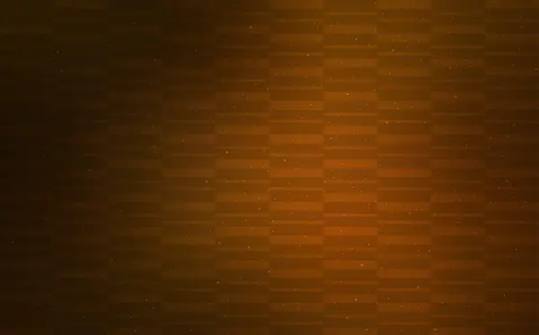 Texture vettoriale arancione scuro con linee colorate. — Vettoriale Stock