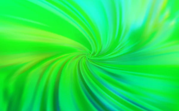 Hellgrüner Vektor Farbenfroher Unscharfer Hintergrund Abstrakte Bunte Illustration Mit Farbverlauf — Stockvektor