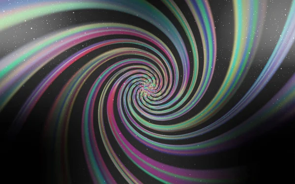 Gökada yıldızları ile açık Gri vektör arka plan. Renkli kozmik yıldız ile Glitter soyut illüstrasyon. Reklamınız, afişiniz, afişiniz için en iyi tasarım.