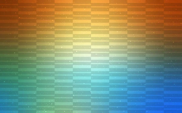 Hellblaues Gelbes Vektorlayout Mit Flachen Linien Moderne Geometrische Abstrakte Illustration — Stockvektor