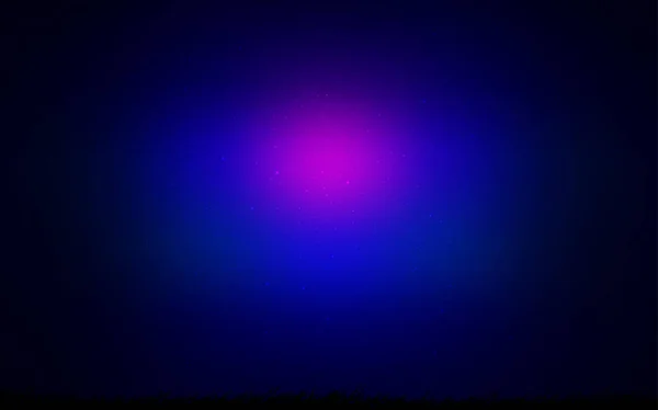 Dark Pink, textura vectorială albastră cu stele cu cale lăptoasă . — Vector de stoc
