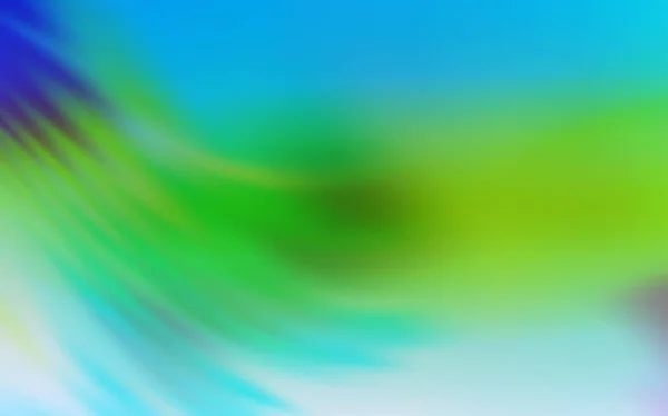Bleu clair, Vert vecteur flou briller fond abstrait. — Image vectorielle