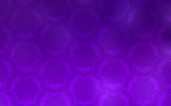 Dark Purple, fondo vectorial rosa con líneas dobladas. — Vector de stock