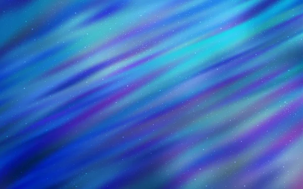 Plantilla vectorial Light BLUE con estrellas espaciales . — Archivo Imágenes Vectoriales