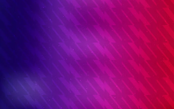 Dark Purple, Diseño vectorial rosa con líneas planas . — Vector de stock