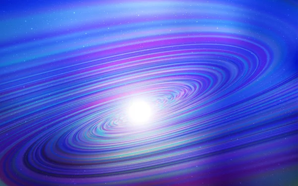 Kozmik Yıldızlar ile açık mavi vektör düzeni. — Stok Vektör