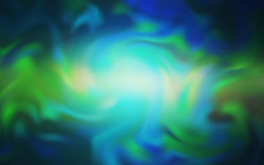 Açık Mavi, Yeşil vektör parlak soyut fon.