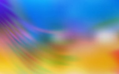 Açık Mavi, Sarı vektör bulanık parlak şablon. Degrade ile soyut tarzda renkli illüstrasyon. Marka kitabınız için yeni stil tasarımı.