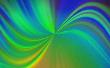 Açık Mavi ve Yeşil vektör soyut parlaklığı bulanıklaştırdı.