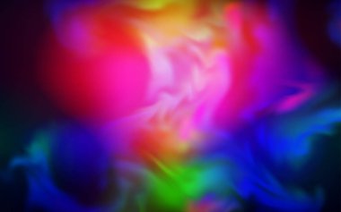 Karanlık çok renkli vektör bulanık parlak şablonu.