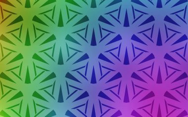 Çokgen biçimli hafif Çokrenkli vektör arkaplanı.