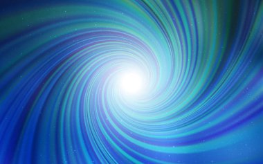 Gece gökyüzü desenle ışık mavi vektör yıldız.