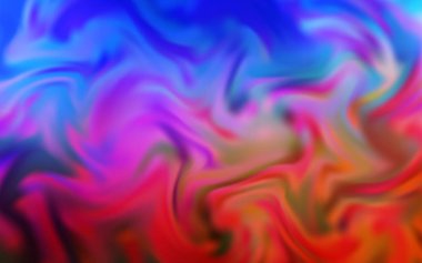 Açık Mavi, Kırmızı vektör bulanık parlaklık soyut şablon. Degradeli modern soyut illüstrasyon. İşletmeniz için tamamen yeni tasarım.