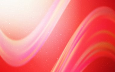 Işık kırmızı vektör düzen kozmik yıldız ile.