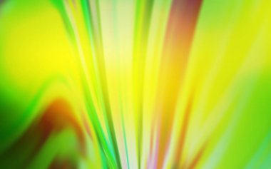 Açık Yeşil, Sarı vektör soyut parlak şablon. Degrade ile soyut tarzda renkli illüstrasyon. Tasarımlar için arka plan.