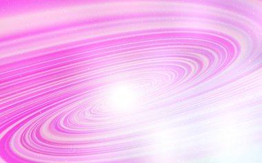 Astronomik yıldızlarla açık pembe vektör arka planı.