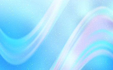 Astronomik yıldızlar ile açık mavi vektör arka plan.