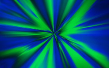 Koyu mavi vektör parlak şablonu bulanıklaştırdı. Görüntü stili ve gradyanı olan yeni renkli çizimler. Marka kitabınız için yeni biçim tasarımı.