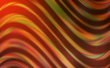 Astronomik yıldızlarla Hafif Turuncu vektör arka planı.