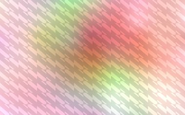 Açık Pembe, renkli çizgilerile sarı vektör doku.