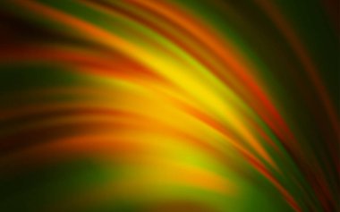 Koyu Turuncu vektör parlaklığı soyut arkaplanı bulanıklaştırdı.