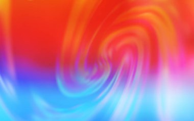 Açık Mavi, Kırmızı vektör bulanık desen. Degradeli zarif parlak bir illüstrasyon. Web siteniz için bulanık tasarım.