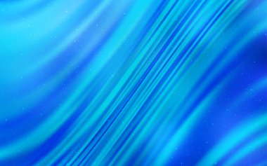 Gökada yıldız ışık mavi vektör arka plan.