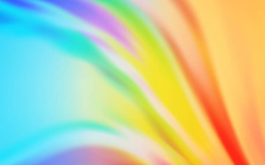 Açık Mavi, Sarı vektör parlak deseni bulanıklaştırdı.