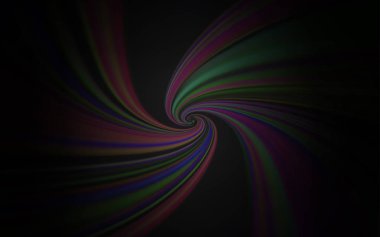 Alaycı çizgilerle koyu gri vektör arka plan. Degrade ile basit tarzda renkli illüstrasyon. Marka kitabınız için yeni kompozisyon.