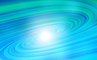 Gökada yıldız ışık mavi vektör arka plan.