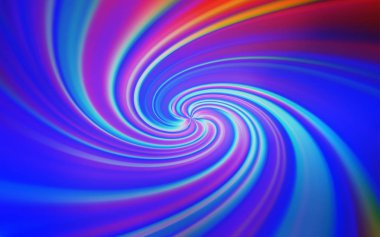 Açık Mavi, bükülmüş çizgilerle kırmızı vektör dokusu. Renkli çizgiler, şekiller ile bir örnek. Reklamınız, kitapçıklarınız, broşürleriniz için yeni bir doku.