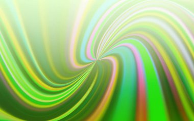 Açık Yeşil vektör soyut parlak desen. Bulanıklık tarzında tamamen yeni renkli bir illüstrasyon. İş tasarımınız için yeni stil.