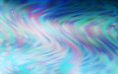 Astronomik yıldızlar ile açık mavi vektör arka plan.