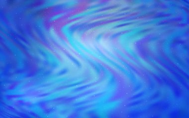 Hafif mavi vektör şablon alan yıldız.