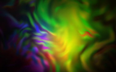 Karanlık çok renkli vektör Parlatıcı soyut doku bulanık.