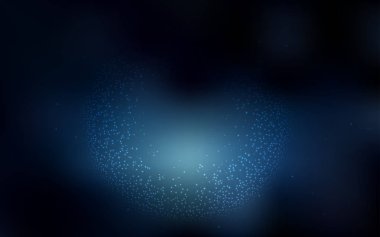 Astronomik yıldızlar ile açık mavi vektör arka plan.