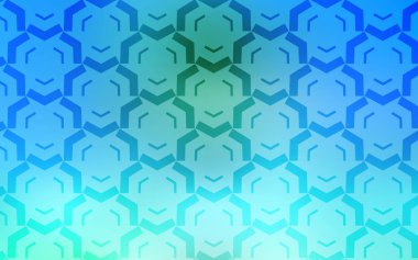 Açık Mavi, Wry çizgileri olan yeşil vektör deseni.