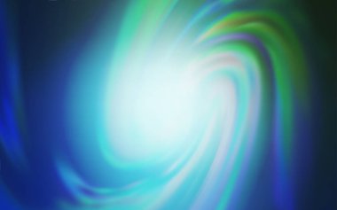 Açık Mavi ve Yeşil vektör soyut parlaklığı bulanıklaştırdı.