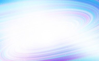 Açık Pembe, Kozmik yıldızlarla mavi vektör düzeni.