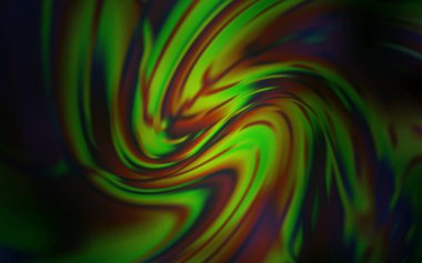 Koyu Yeşil vektör bulanık şablon. Degrade ile renkli soyut illüstrasyon. Tasarımınızın yeni yolu.