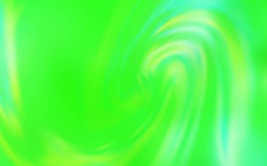 Açık yeşil vektör soyut bulanık arkaplan. Renkli soyut çizimler ve gradyan. Marka kitabınız için yeni biçim tasarımı.