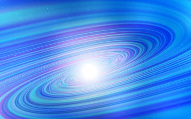 Hafif mavi vektör şablon alan yıldız.